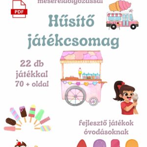 Hűsítő fagyis fejlesztő játékcsomag